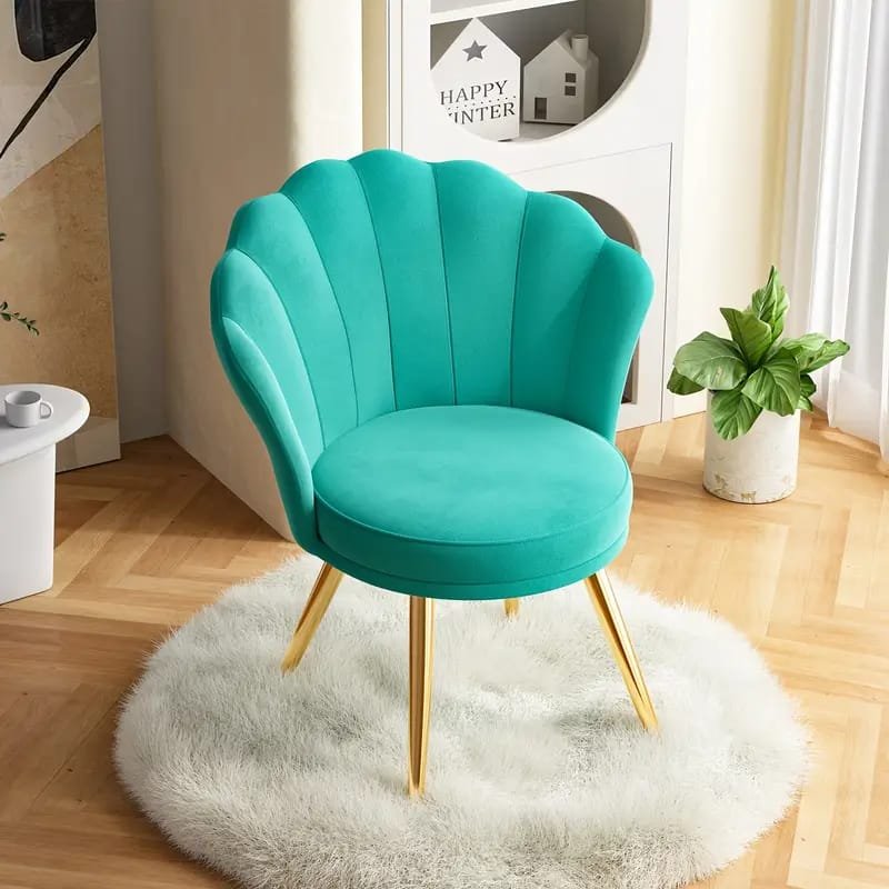 Modern Fuchsia Velvet Accent Chair with Tufted Padded Cushion, – Comfy Upholstered Armchair for Living Room or Bedroom, Soft Velvet Fabric, Wingback Design, Easy to Clean, Bedroom Accent Chair | Vibrant Decor Piece | Tufted Cushioning, Accent Chair for Living Room