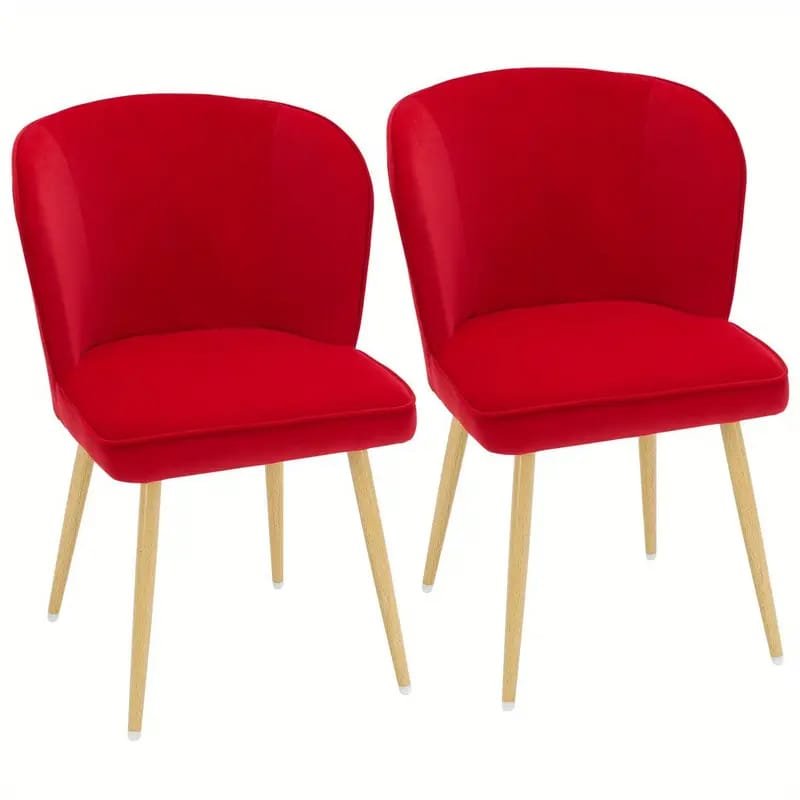 Dining Chairs, Woven Upholstered Dining Chairs With Golden Metal , Modern Accent Chairs For Living Room, Dining Room, Kitchen