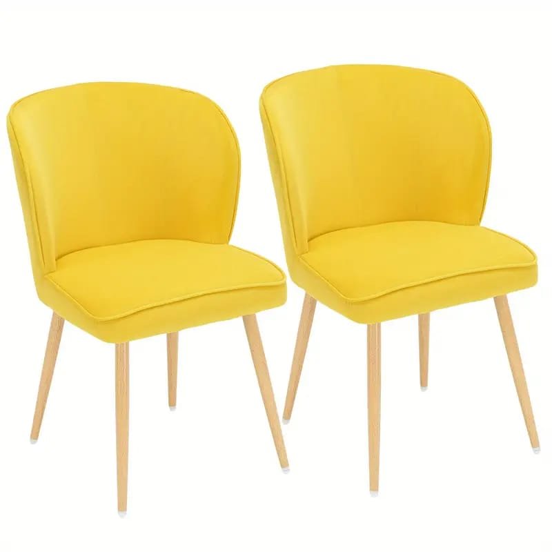 Dining Chairs, Woven Upholstered Dining Chairs With Golden Metal , Modern Accent Chairs For Living Room, Dining Room, Kitchen