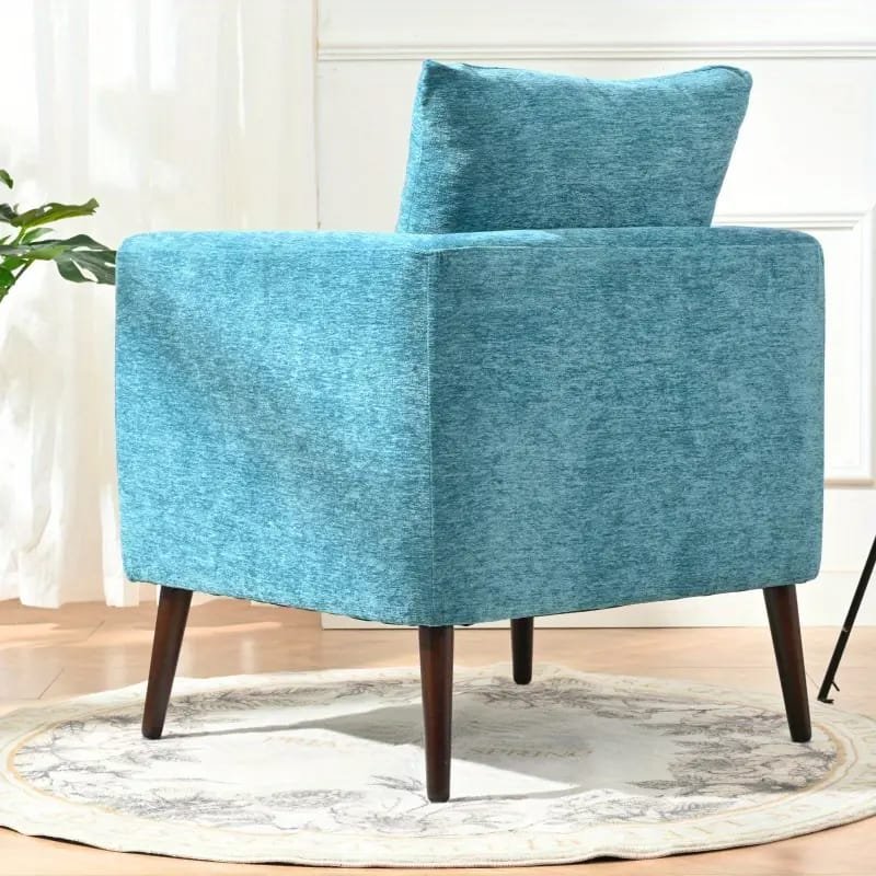 Dining Chairs, Woven Upholstered Dining Chairs With Golden Metal , Modern Accent Chairs For Living Room, Dining Room, Kitchen